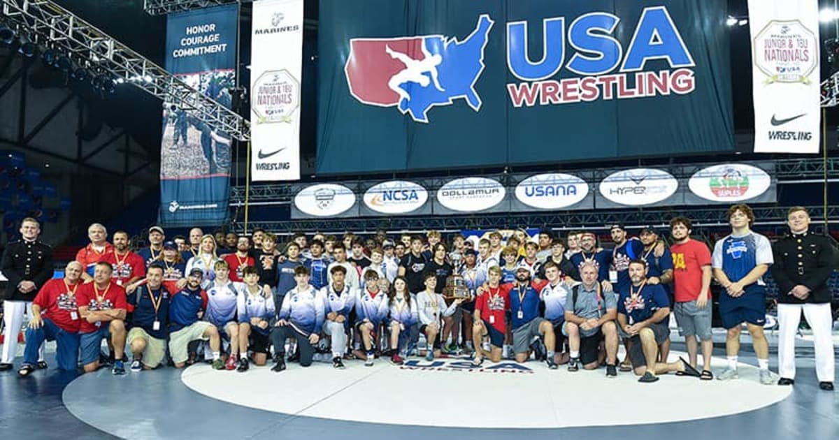 USA Wrestling Update A look back State team standings in all six